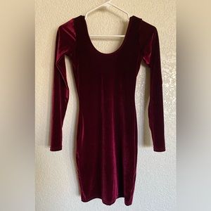 Red Velvet Dress